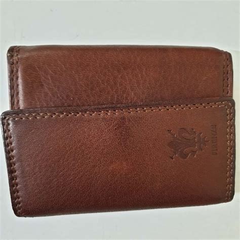 vera pelle leather wallet.